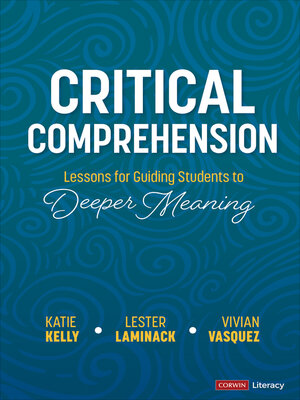cover image of Critical Comprehension, Grades K-6